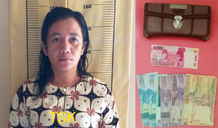 Seorang Wanita Pengedar Uang Palsu di Bangkalan Ditangkap Polisi