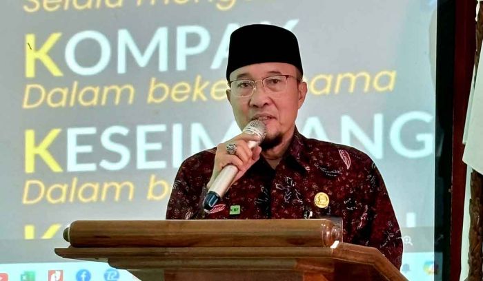 Kepala Kemenag Lamongan Buka Bimtek Pendampingan Implementasi Kurikulum Merdeka