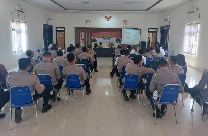 Tingkatkan Kemampuan Kesekretariatan Personel, Polres Ngawi Gelar Pelatihan Berkala