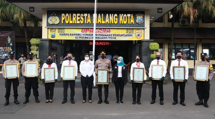 Polresta Malang Kota Raih Penghargaan dari Komnas TRCPPAI
