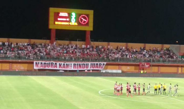 Madura United Bantai Borneo FC 3-0 di Stadion Gelora Madura Ratu Pamelingan