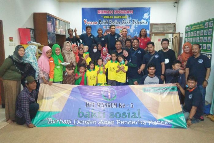 Wankum Rayakan Ulang Tahun ke-5 Bersama Yayasan Peduli Anak Kanker Indonesia