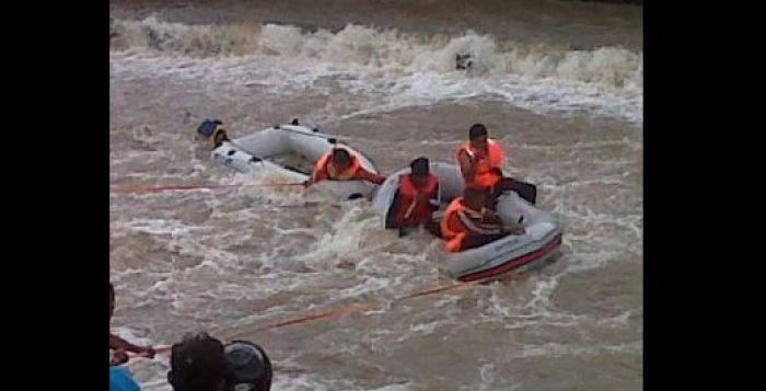 Mayat Sukarman Akhirnya Ditemukan Nyangkut di Bronjong Sungai Widas Nganjuk