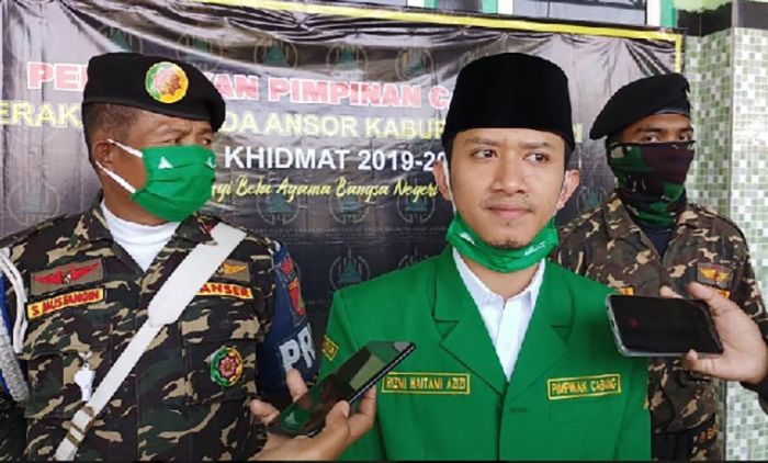 ​Dilantik, Gus Rizmi Resmi Pimpin PC GP Ansor Kediri