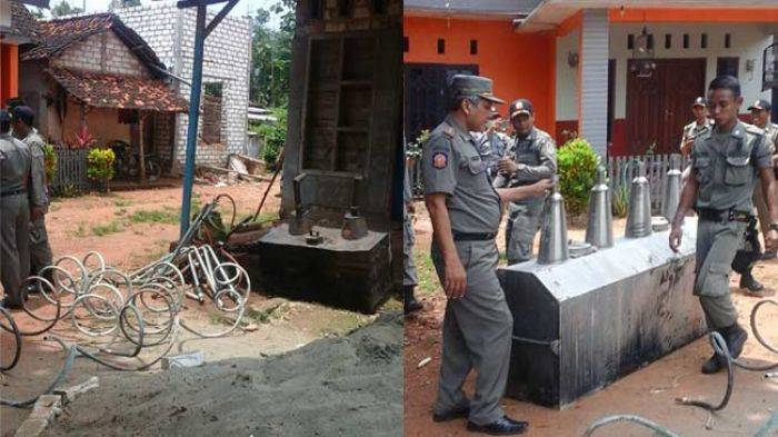 Home Industri Arak di Desa Tunah Tuban Digerebek Satpol PP