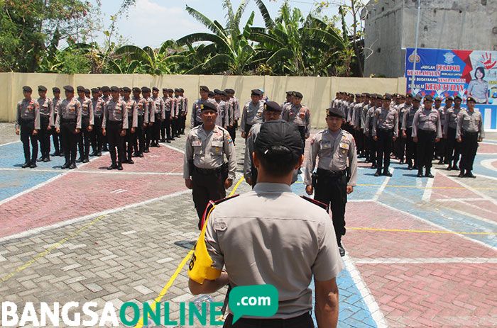 Bantu Pengamanan Pilkada Ulang di Sampang, Polres Ngawi Kirim Anggotanya
