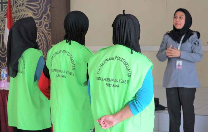 Optimalkan Layanan Kesehatan di Rutan Perempuan Surabaya, Kanwil Kemenkumham Jatim Siapkan Kader