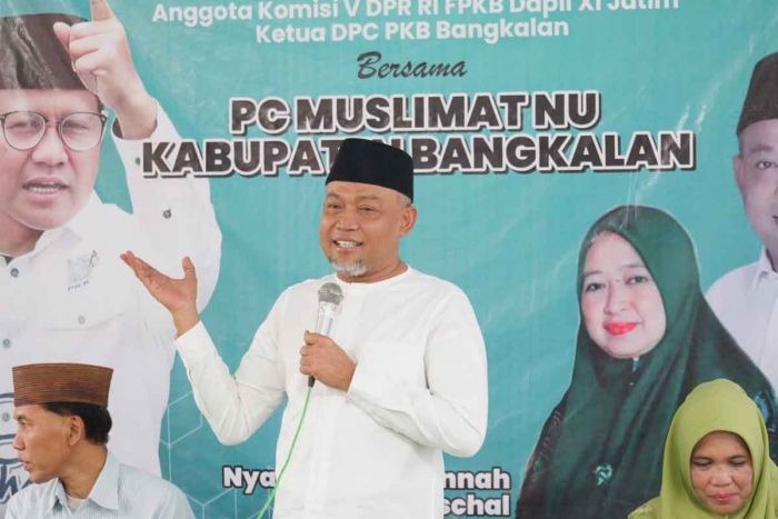 Jelang Pemilu, Anggota Komisi V DPR RI Bersama Muslimat NU Bangkalan Bersinergi Jaga Kondusivitas