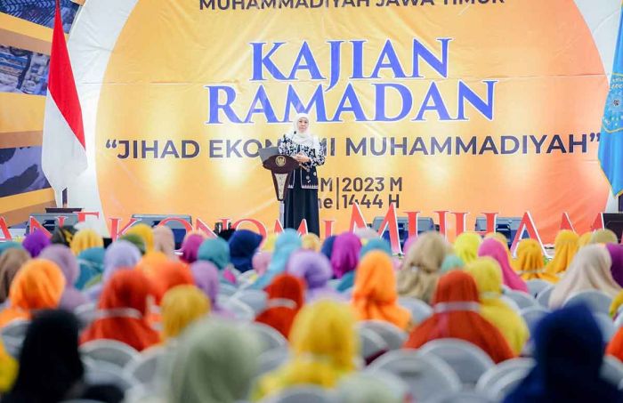 Gubernur Khofifah Minta Muhammadiyah Dukung Indonesia Jadi Pusat Industri Halal Dunia
