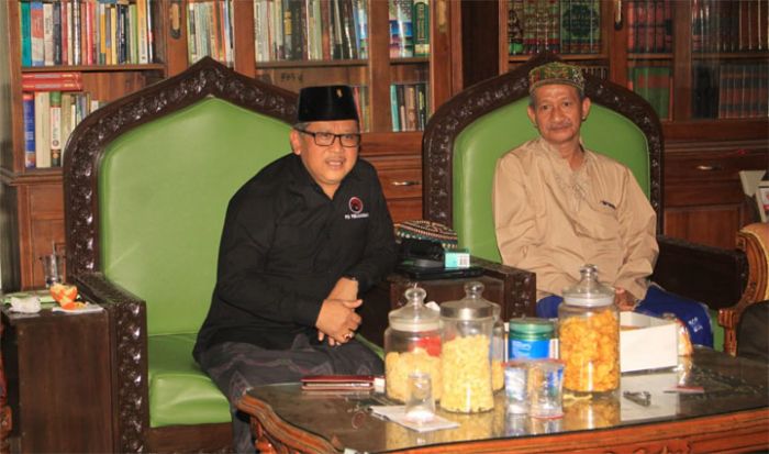 Sekjend PDIP Hasto Kristiyanto Berkunjung ke Pondok Pesantren Progresif Bumi Shalawat Sidoarjo