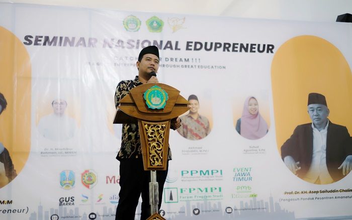 Gelar ​Seminar Edupreneur 2022, Kaprodi MPI IKHAC Bicara Pentingnya Lembaga Pendidikan Islam