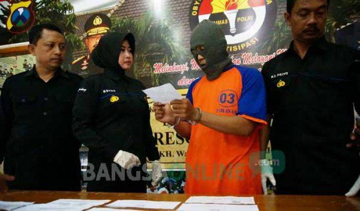 Pegawai Pajak Gadungan di Jombang Tipu 3 Ibu Rumah Tangga, Mengaku Kerjasama dengan Kades Banjardowo