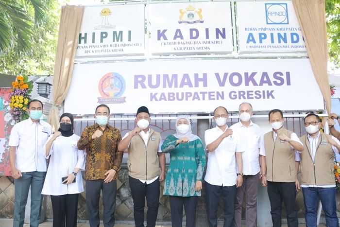 Gubernur Khofifah Resmikan Rumah Vokasi Satu-satunya di Indonesia