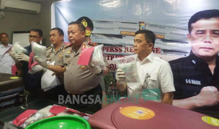Polda Jatim Bongkar Peredaran Narkoba Lintas Negara dari Gembong Yoyok Priyanto CS