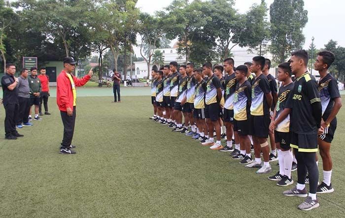Danrem 084/BJ Tinjau Kesiapan Kontingen Liga Santri Piala Kasad di Bandung