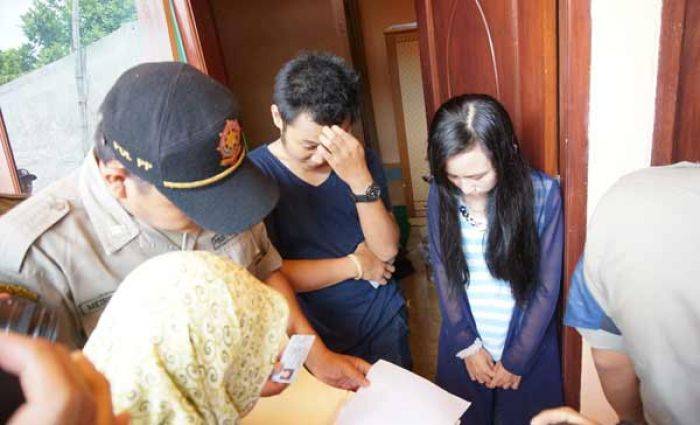 Razia Rumah Kos, Satpol PP Jombang Temukan Dua Pasangan Kumpul Kebo