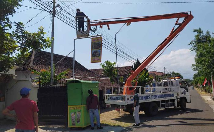 Dishub Kabupaten Madiun Tertibkan APJ Desa