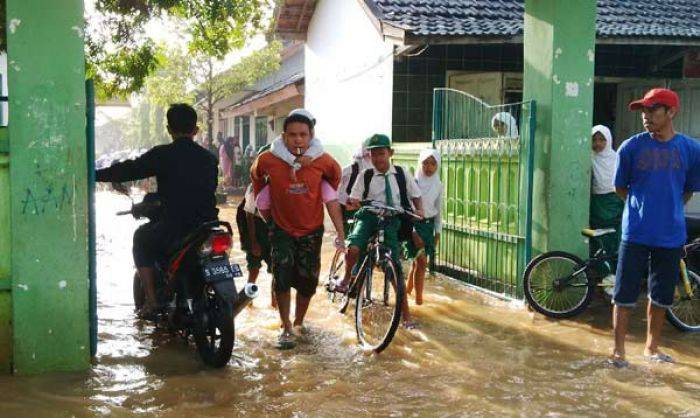 3 Desa Terendam Banjir, 2 Sekolah di Tuban Terpaksa Diliburkan
