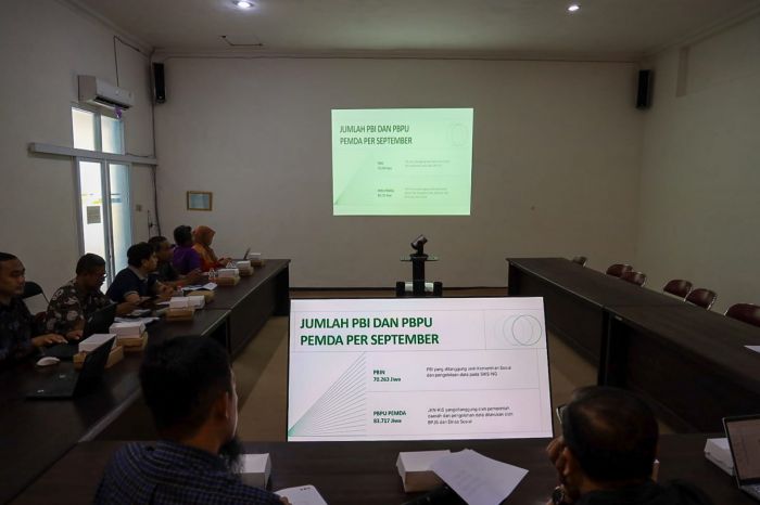 Jaga Akurasi Data Segmen PBPU, Pemkot Kediri dan BPJS Kesehatan Lakukan Evaluasi Data Peserta