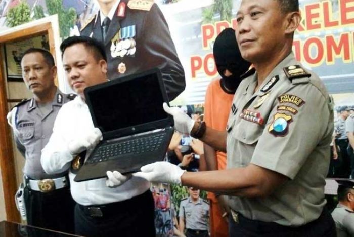 Curi Laptop Milik Penjaga Pom Mini, Warga Kediri Dibekuk di Jombang