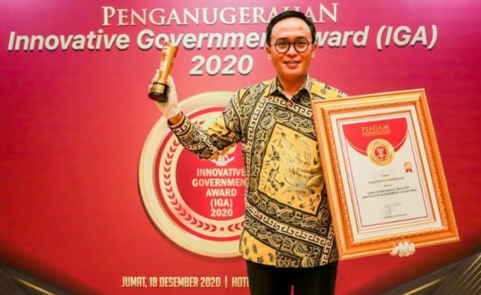 Penghargaan IGA 2020, Pamekasan Raih Predikat Kabupaten Sangat Inovatif