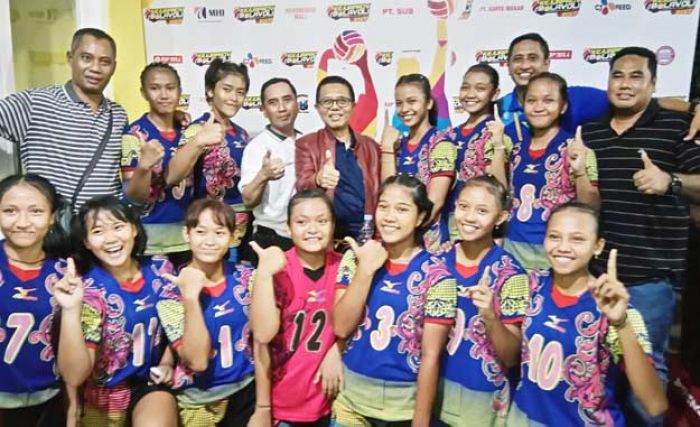 Kejurda Voli Remaja 2017, Tim Putri Sidoarjo Sabet Juara Pertama