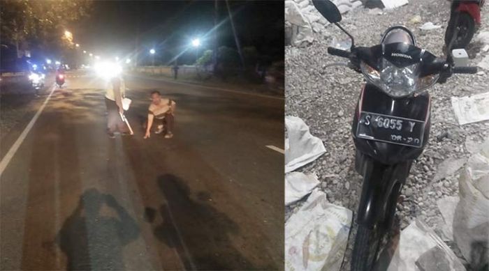Kecelakaan Karambol di Sidoarjo, Penyeberang Jalan Tewas Ditabrak Truk dan Motor