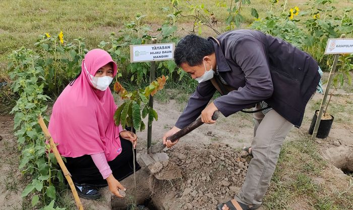 Peringati Hari Menanam Pohon Indonesia, Yayasan Hijau Daun Mandiri Tanam Pohon di Sumber Banteng