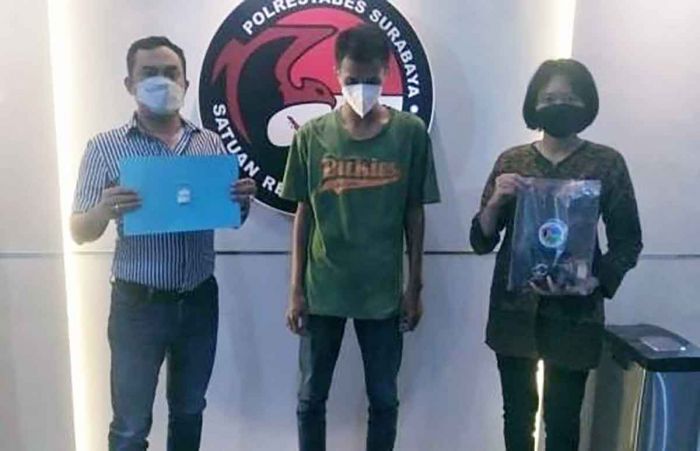 Polrestabes Surabaya Tangkap Pengedar Sabu-Sabu di Setro