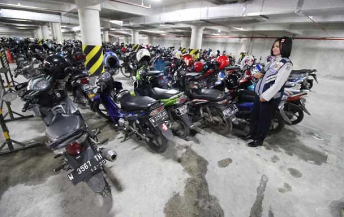 Lantai Basement Balai Pemuda mulai Dioperasikan untuk Parkir