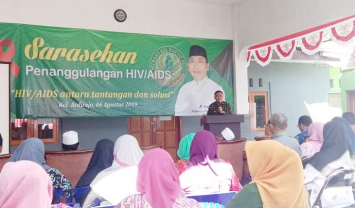 Edukasi Masyarakat, LPM Merak Situbondo Gelar Sarasehan Penanggulangan HIV/AIDS