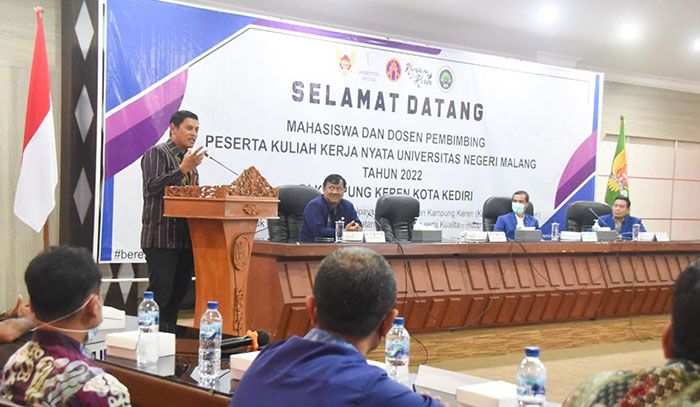 Sambut Mahasiswa Universitas Negeri Malang, Wali Kota Kediri Singgung KKN di Desa Penari