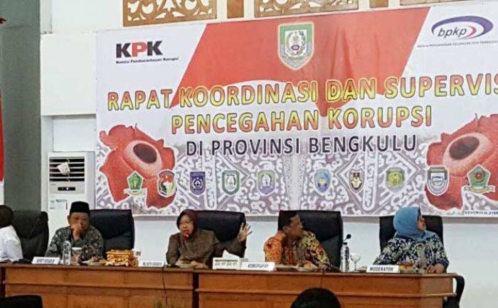 Bupati Sidoarjo Paparkan Inovasi Perizinan dalam Rakor Pencegahan Korupsi di Bengkulu