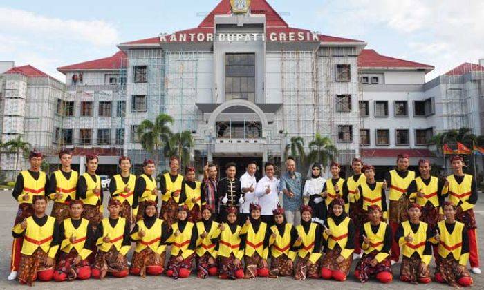 Bakal Berlaga di Jember Open Marching Competition, MBDI Unjuk Kebolehan di Hadapan Bupati 