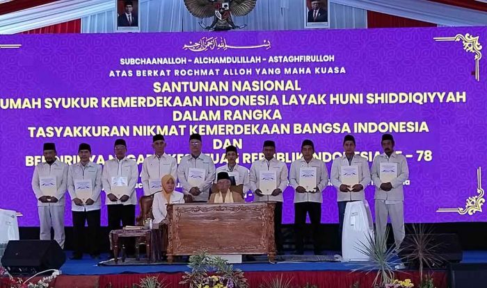 Syukuri Kemerdekaan Bangsa Indonesia, Shiddiqiyyah Bangun 132 Rumah Layak Huni