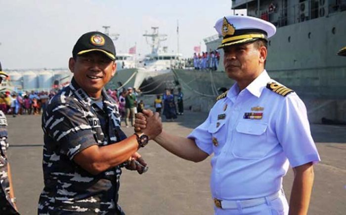 Dua Kapal Perang Royal Thai Navy Tinggalkan Indonesia
