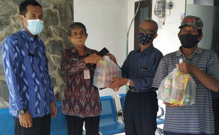 Pemkot Kediri Salurkan Bantuan Paket Sembako bagi Warga Isolasi Mandiri Covid-19