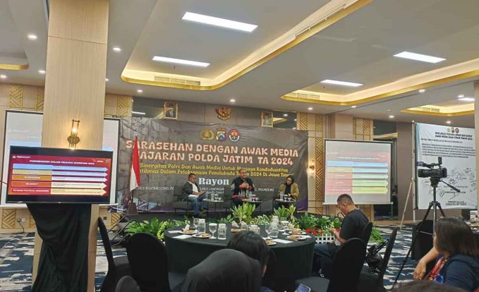 Polda Jatim Gelar Sarasehan Media Jelang Pilkada 2024