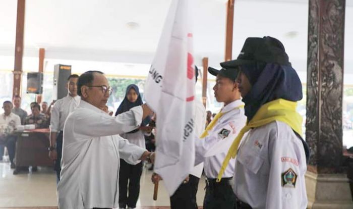 Bupati Blitar Berangkatkan Kontingen Jumbara PMR PMI ke Provinsi Jatim