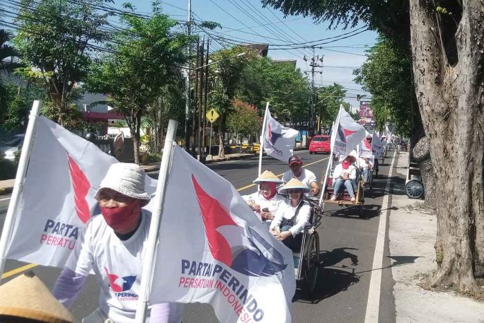 Kirim Berkas Bacaleg ke KPU, Partai Perindo Kota Madiun Targetkan 6 Kursi DPRD