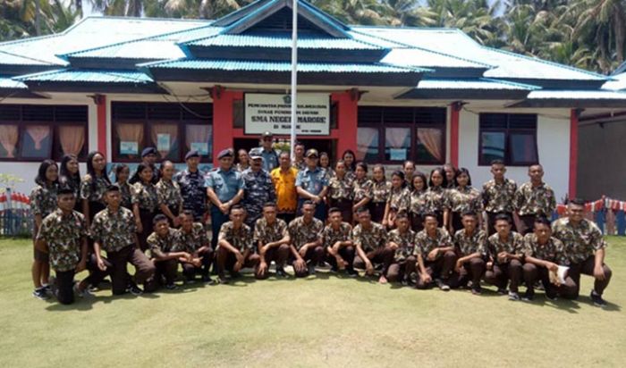 Didukung Tim Psikologi TNI AL, Lanal Tahuna Gelar Flying Psychologist di SMAN Marore