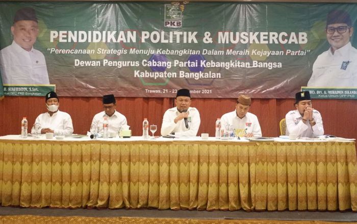 Gelar Muskercab, PKB Bangkalan Targetkan 12 Kursi DPRD di Pemilu 2024
