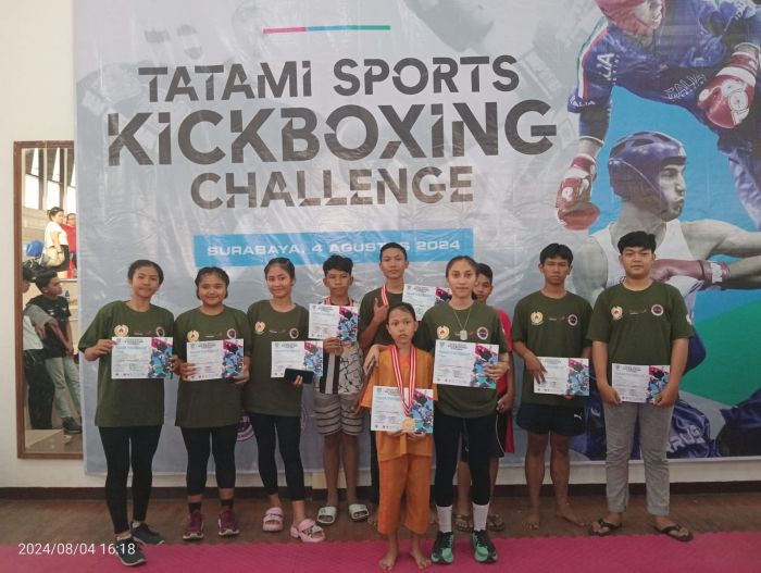 Bank Jatim Apresiasi Prestasi Atlet Kickboxing Mojokerto yang Raih Medali di Surabaya