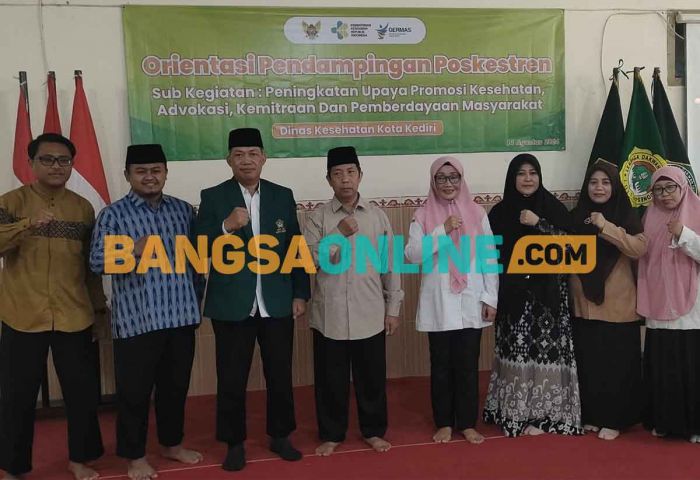 Gandeng Kemenag, Dinkes Kota Kediri Gelar Rapat Orientasi Pendampingan Poskestren 2024