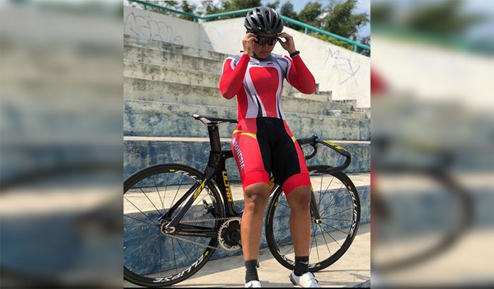 Atlet Balap Sepeda dari Kabupaten Blitar ini Bersiap Ikuti Asian Games 2022 di Cina