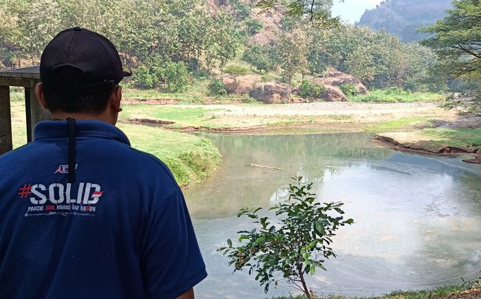 Air Embung di Tarokan Menyusut, Aktivis Lingkungan Dukung Mas Bup Dhito Buat Embung Lagi