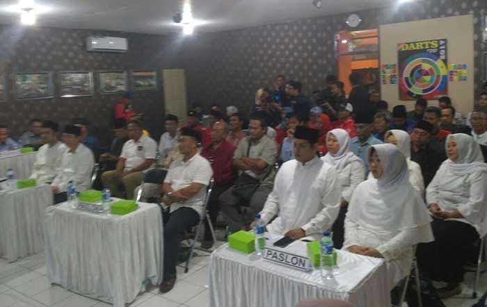KPU Kota Kediri Tetapkan Pilwali Diikuti 3 Paslon, Samsul Azhar Tidak Hadir