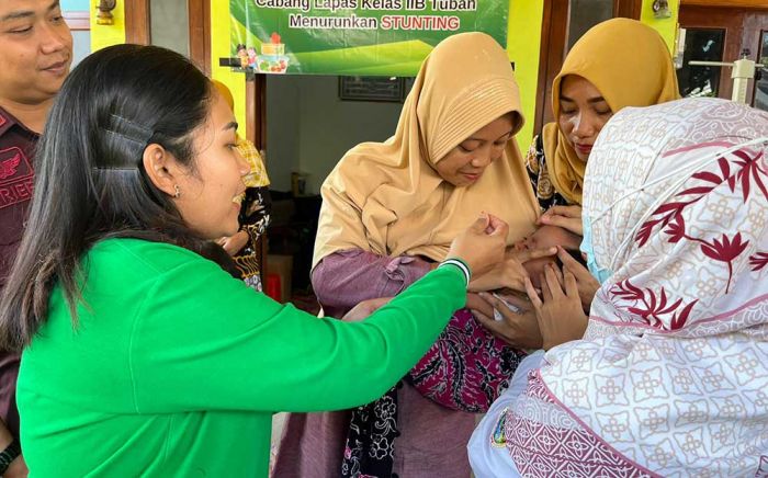 Pipas Cabang Lapas Tuban Turut Cegah Stunting