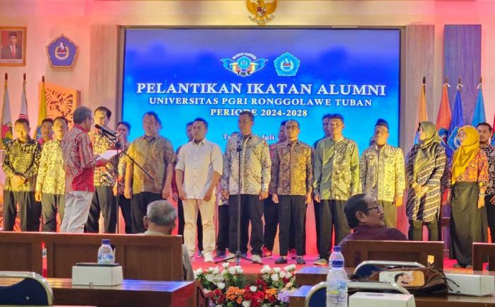 Resmi Dilantik, IKA Unirow Tuban Siap Berikan Kontribusi untuk Kampus dan Alumni