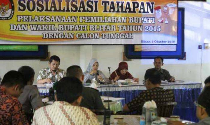 ​KPU Kabupaten Blitar Mulai Sosialisasi Tahapan Pilkada